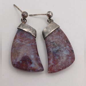 Jay King Signed DTR China .925 Dangle Earrings